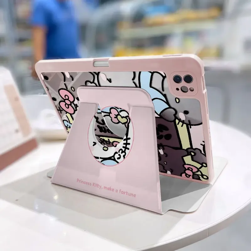 iPad・タブレットケース JOSEPH&STACEY Sleek Tablet Pouch 11inch Hello Kitty 5BJH1250 Hello Kitty Table Case for iPad Pro 11 inch 22 21 20 mini