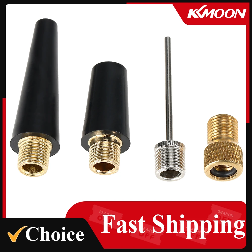 4 PCS Needle Nozzle Adapter Kit for Ball Inflation Pump Needle Valve Adapter Kit Ball Pump Bike Tire Inflating sport ball inflating pump ball inflating pump ball inflating needle
