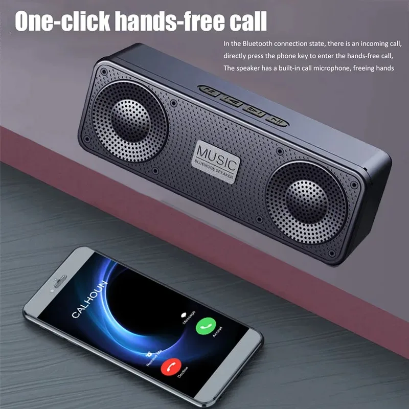 Description Picture 3 of itemS18 Wireless Creative Bluetooth Smart Speaker Mobile Phone Audio Computer Subwoofer Outdoor Convenient Radio