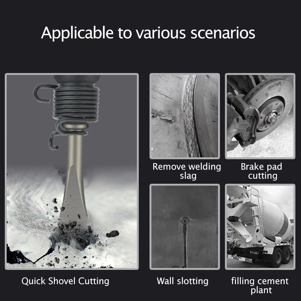 Industrial Air Hammer Straight Type Air Chisel Pneumatic Hammer Shovel Tool Pneumatic air hammer bit