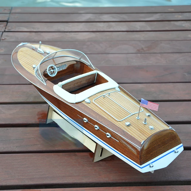 1/14 Yacht RIVA Series Simulation Volere Yacht Model High Quality Finished Ship Model 550 Motor Robust Power 1