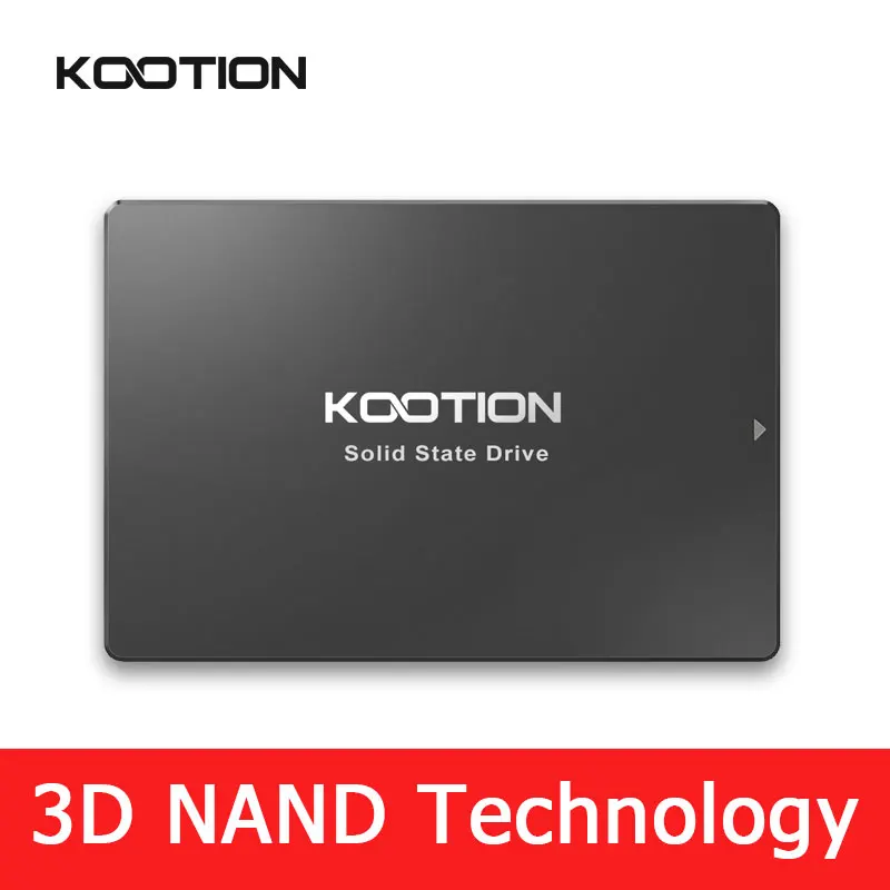 KOOTION-SATAIII SSD Disco Rígido para Laptop, Solid State Drive, SATA 3, 2.5 