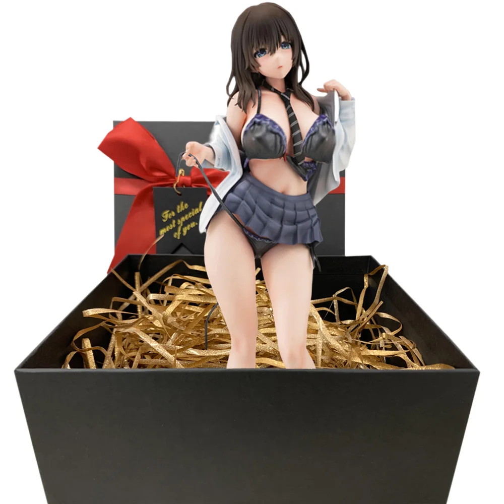 

【Hard Ver.】Hentai Figure Uncensored Cast off Figurine Kuromine Aya Nure JK Lewd Anime Character Collectible Doll Model Gift Toy.