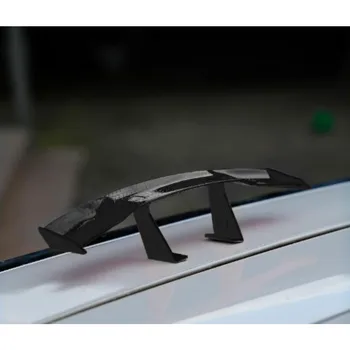 1 Pezzo Mini Spoiler Universale in Fibra di Carbonio per Auto, Decorazione Esterna Creativa e Personalizzata per Auto e Moto