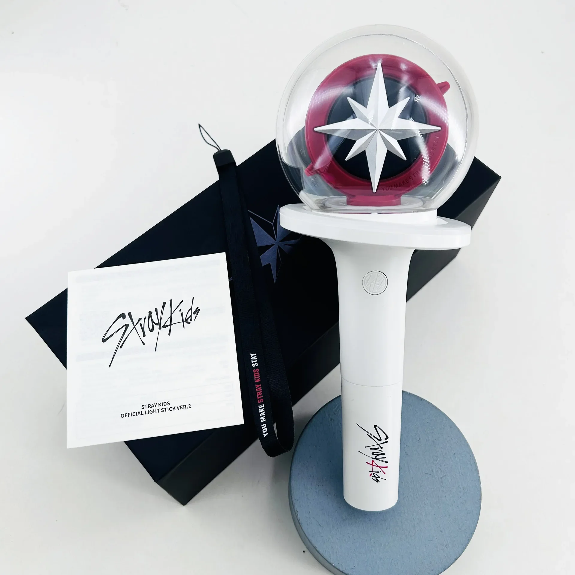 

New Kpop Straykidss Lightstick With Bluetooth Glow Hand Lamp Party Concert SK Light Stick Fans Collection Toys For Kids Gift