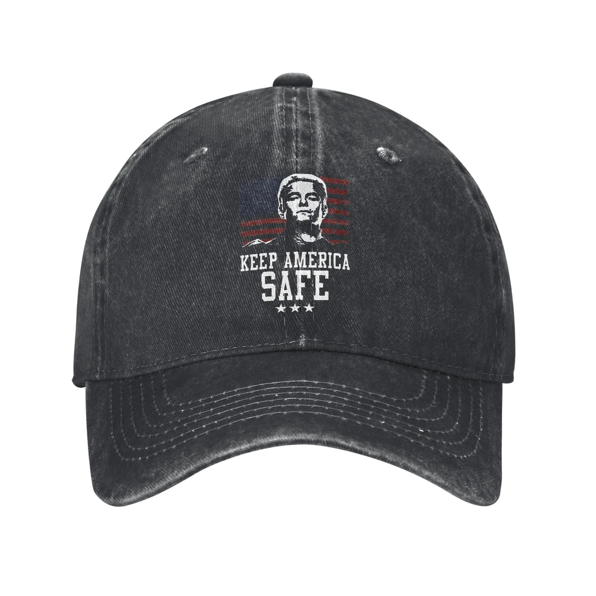 Casquette de baseball The Boys Vought International Logo 2026 en jean vieilli délavé – Chapeaux vintage polyvalents
