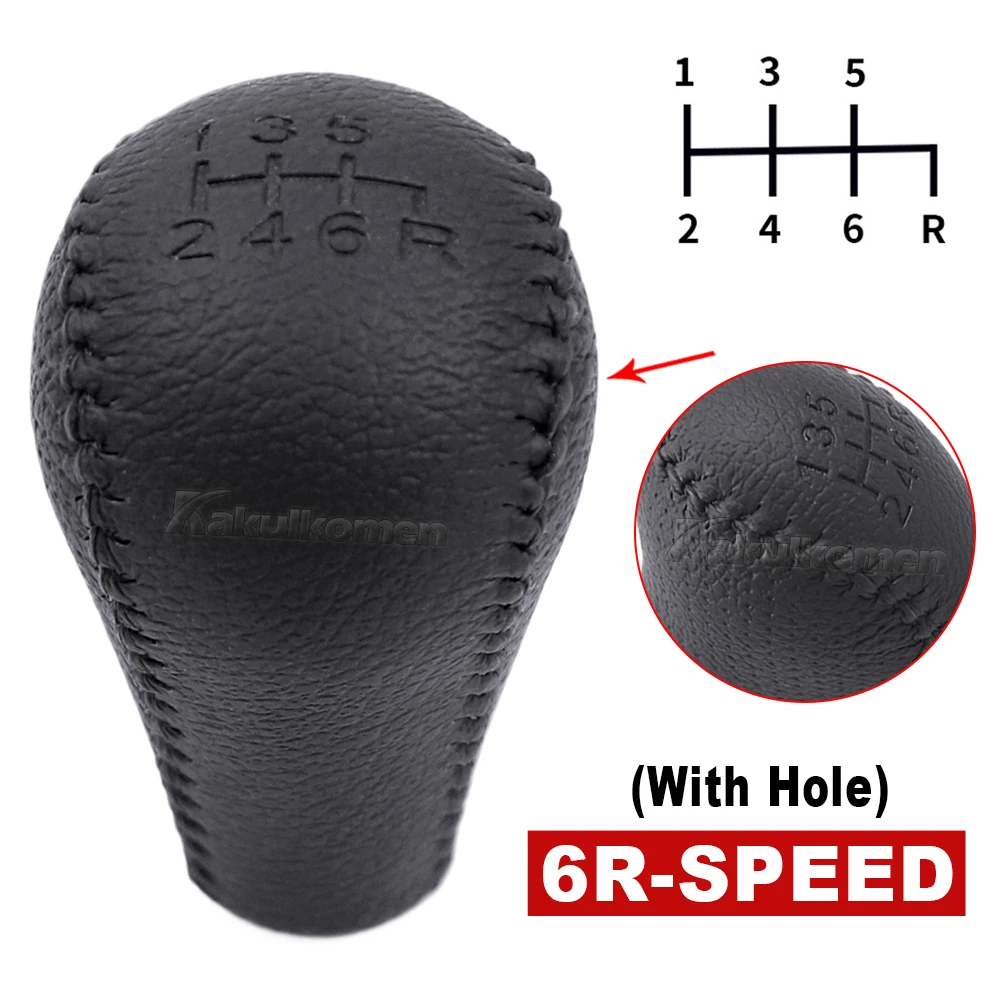 For Nissan Navara D40 2006 - 14 Black Manual Gear Knob Shift Manual 6 Speed - View #8