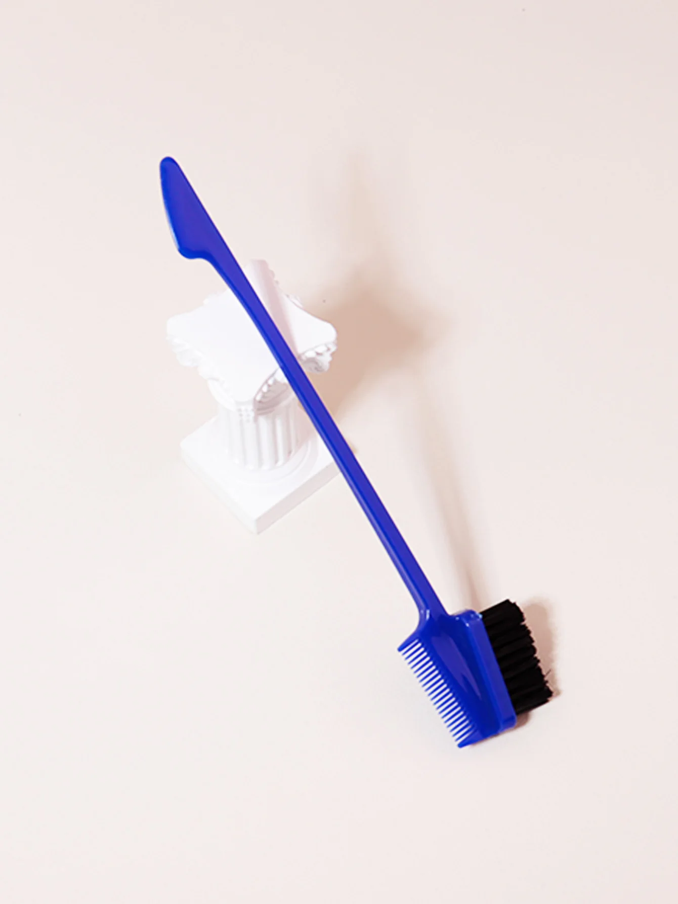 Double sided edge control brush comb, used for hair styling, eyelash and eyebrow edge control brush comb 4