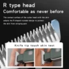 Kemei Electric Hair Cutting Machine Luminous LOGO High-power Silent Hair Clipper for Men Professional Barber KM-5098 3