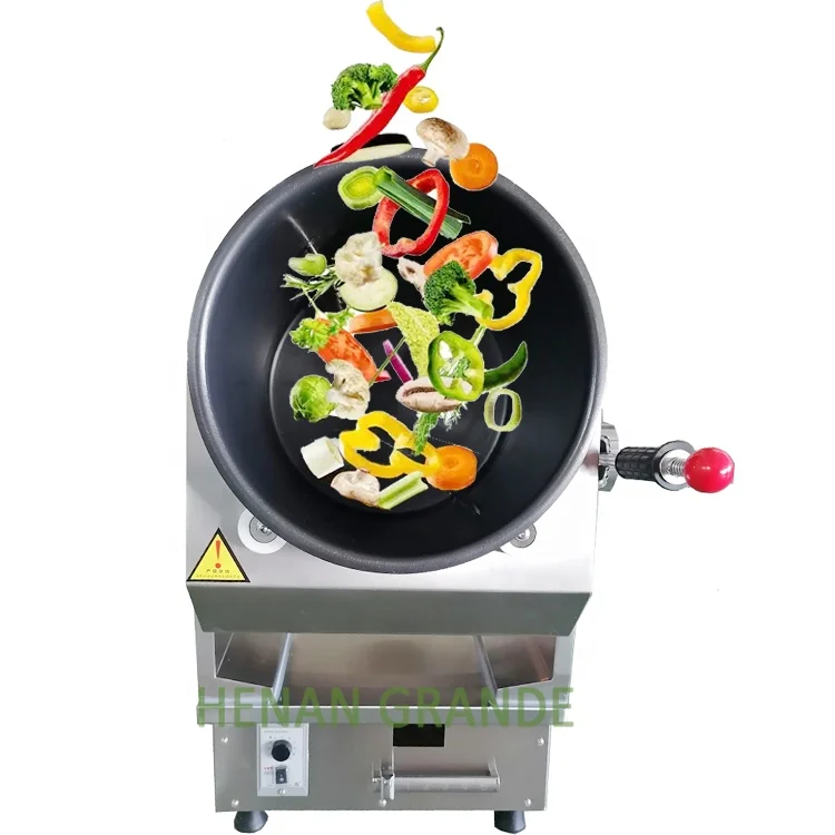 

Fast Food Restaurant Electric Gas Automatic Fried Rice Wok Intelligent Stir Fry Cooking Robot Commercial Cooking Machine
