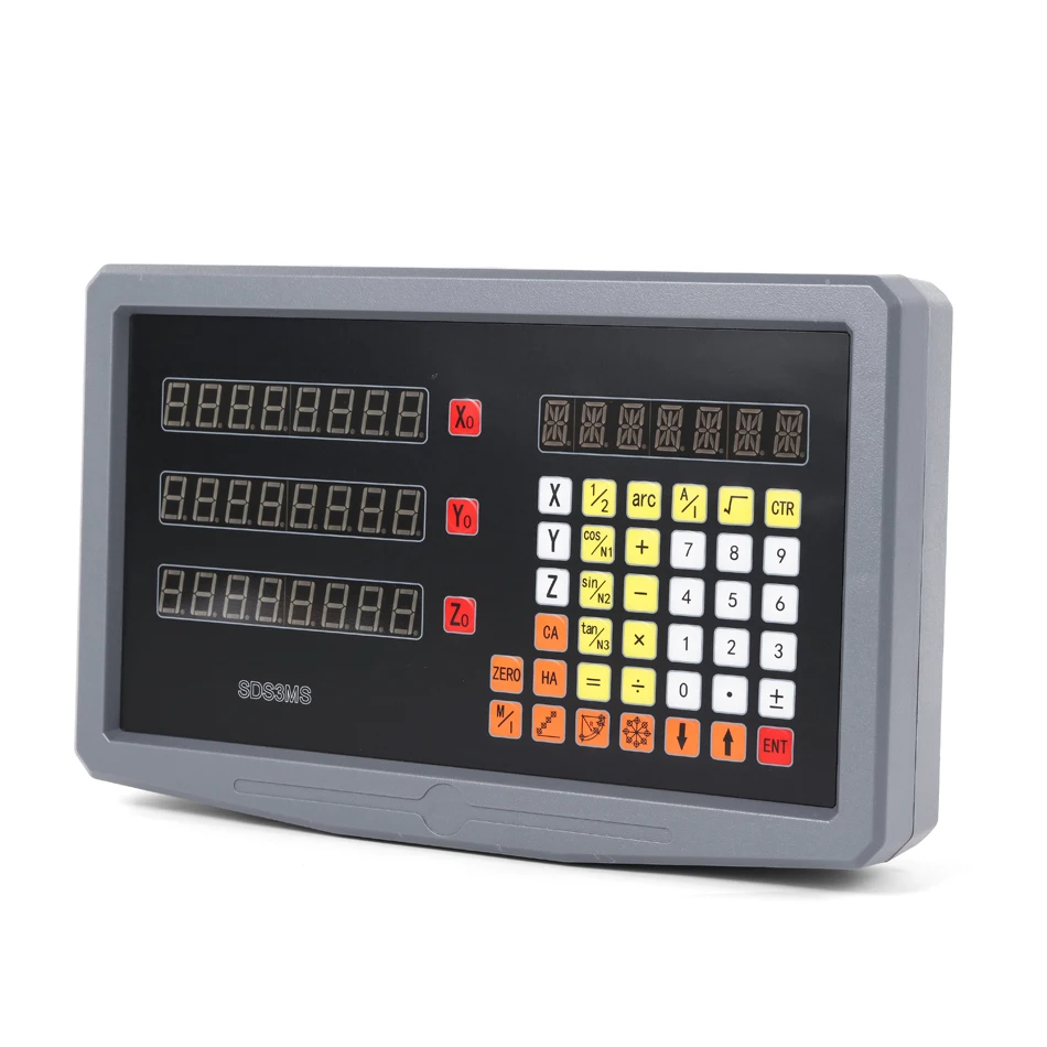 YHSINO SDS2MS SDS3MS SINO Dro 선형 스케일 디지털 판독, 기계용 5U 5V TTL 2 3 축 120mm  1020mm