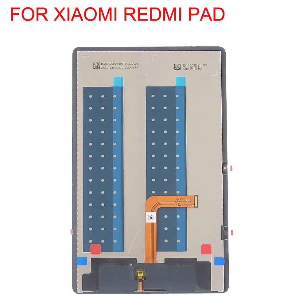 Matriz de Display Lcd para Redmi Pad Vhu4254in Digitalizador Touch Screen 10.61 Novo