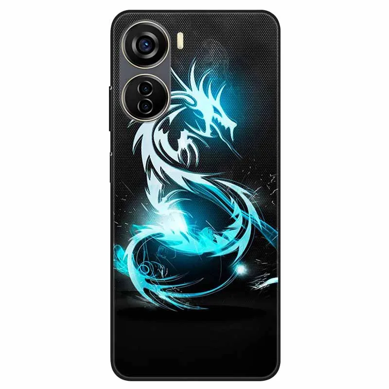 Cartoon Painted Soft TPU Silicone Back Cover