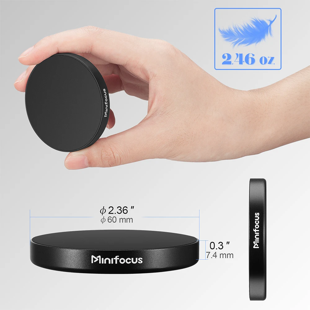 Magnetic Phone Holder for Magsafe to 1/4 3/8'' Screw Arri Hole Tripod Mount Adapter for iPhone 14 13 12 Serie with Magnetic Ring camera accessories cell phone tripod mount phone mount holder