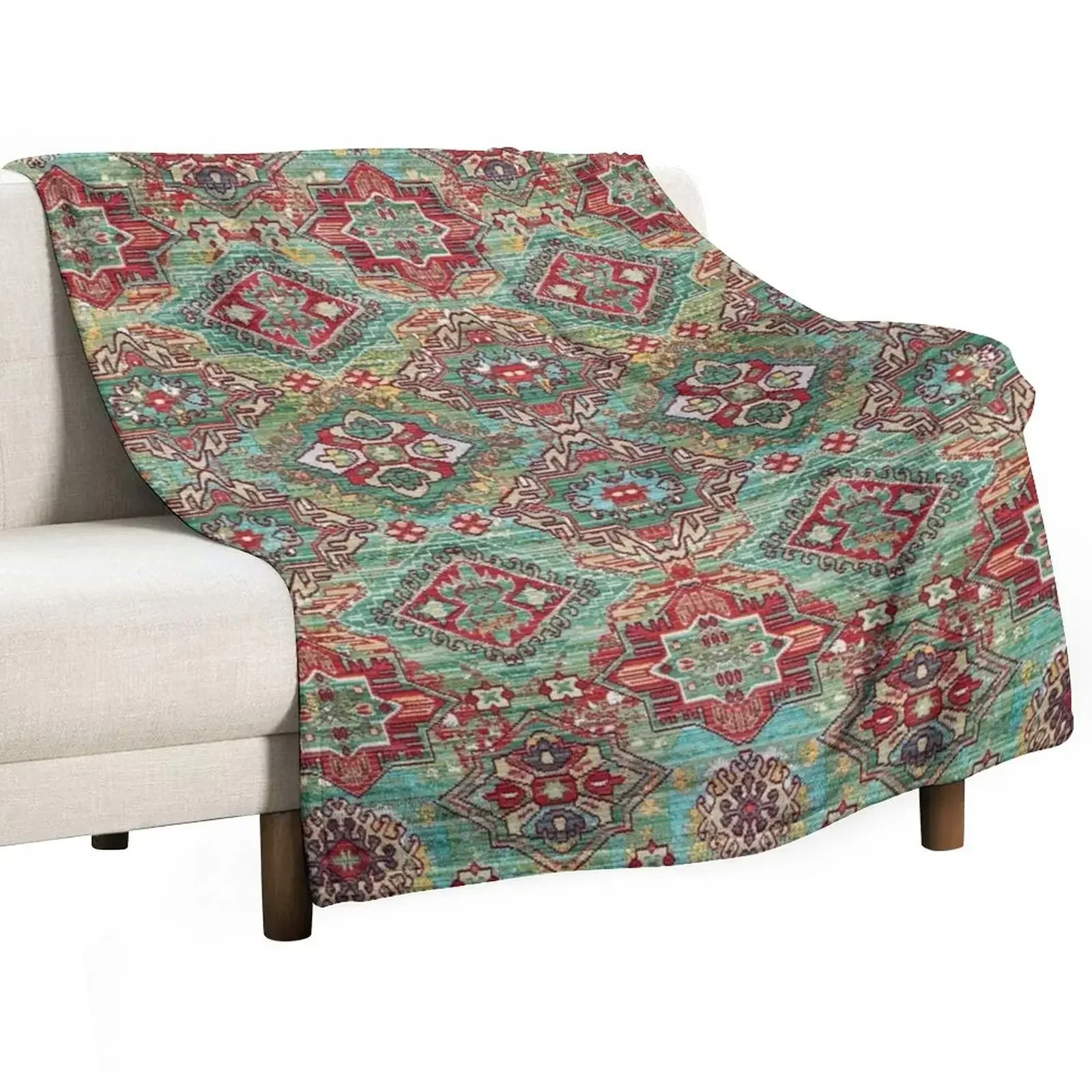 

Traditional Oriental Bohemian Design Throw Blanket Shaggy blankets ands Blankets