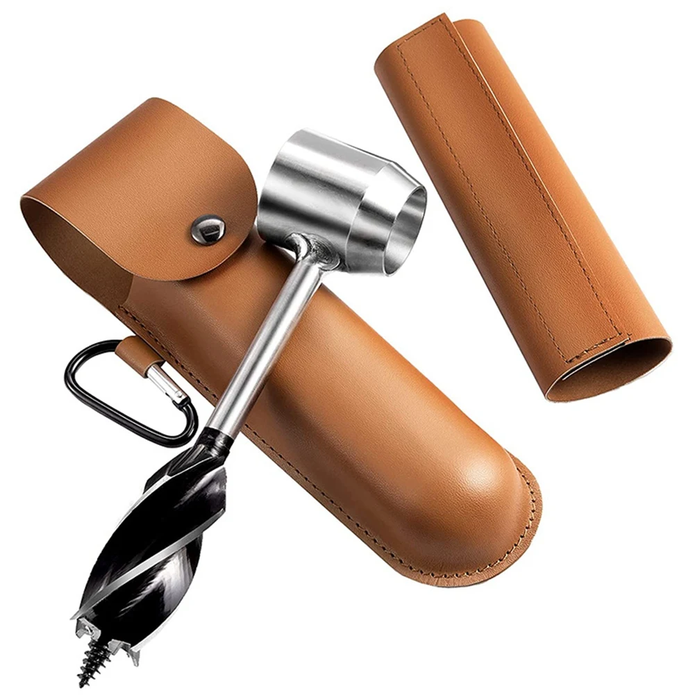

Ручной шнековый гаечный ключ шотландский глаз, шнековый деревянный шнек, ручное устройство для создания отверстий, многофункциональный инструмент для кемпинга, бушкрафт и на открытом воздухе