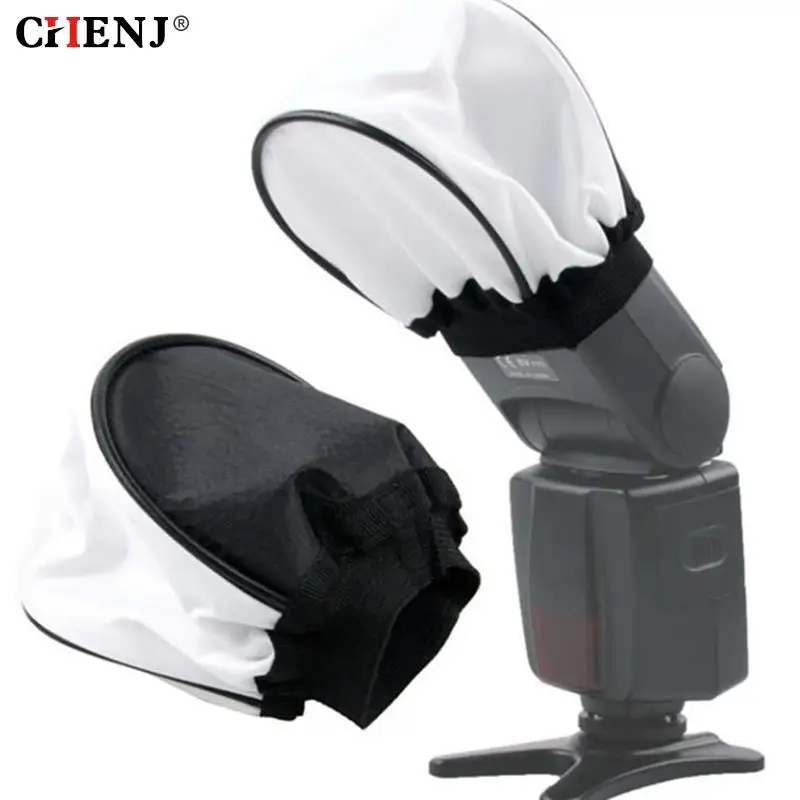 Camera Flash Diffuser Soft Box for Speedlight 430EX Yongnuo yn560 Canon 600EX-RT Nikon DSLR camera softbox flash diffuser