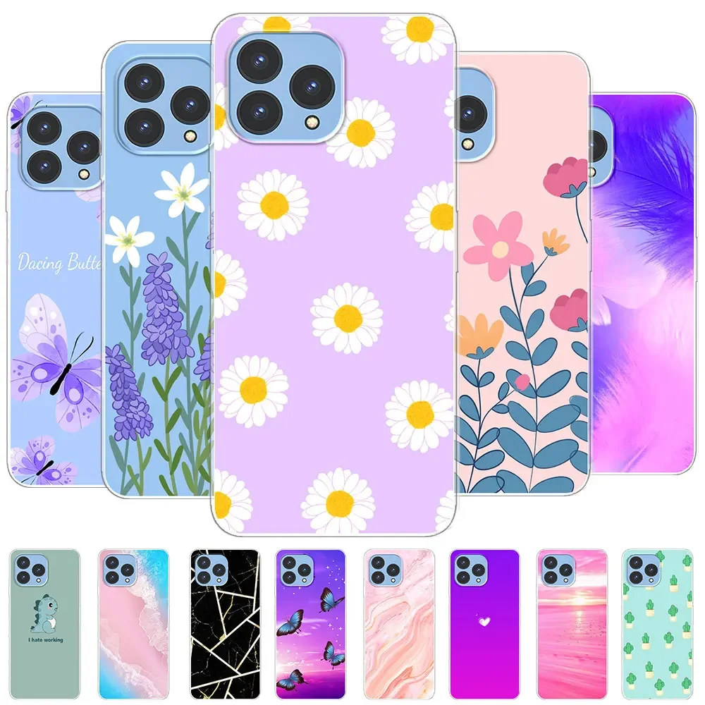 Shockproof Clear Silicone Soft TPU Back Cover - Protective Fashion Bumper Coque