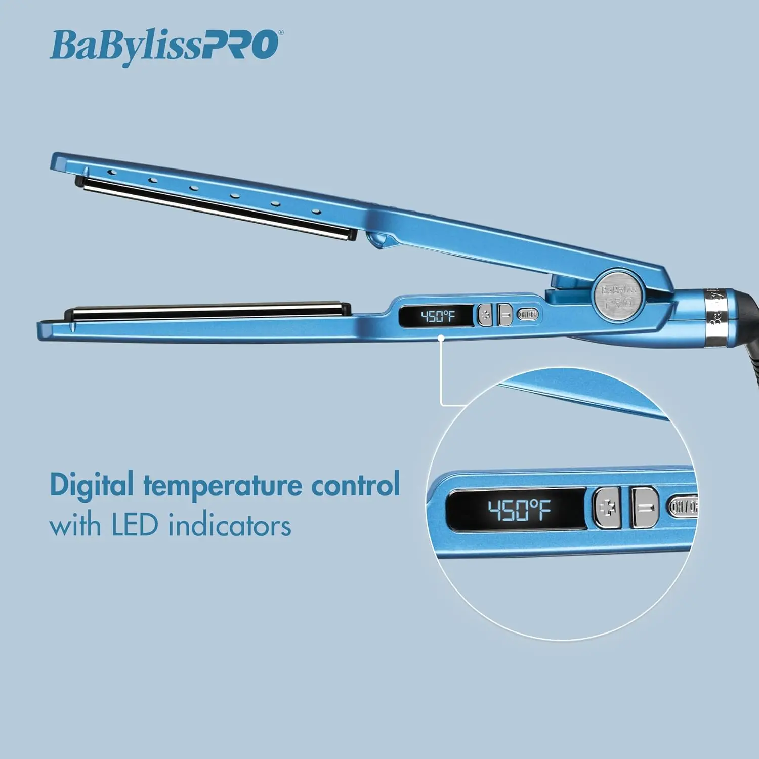 New Nano Titanium Ionic Flat Iron Hair Straightener, Hair Straightener Iron for Professional Salon Results and All Hair Types 3