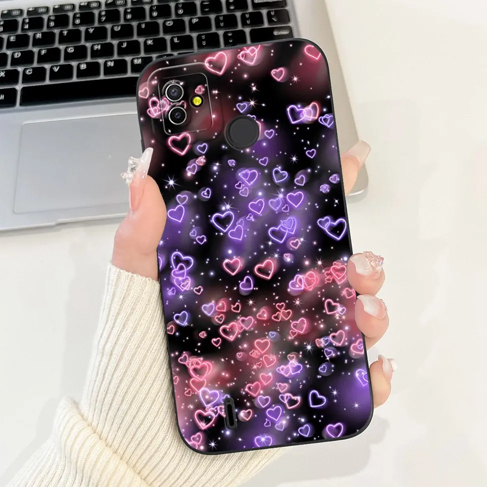 Silicone Cute Fashion Butterfly Flower Love Painted Phone Case