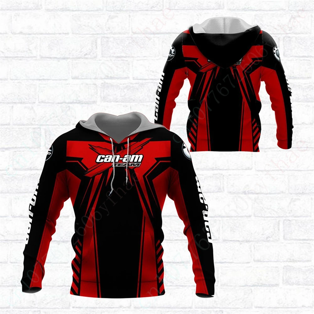 Can-am Harajuku 3D Printing Sweatshirt Unisex Clothing Casual Hoodies For Men Women Anime Zip Hoodies Essentials Pullover