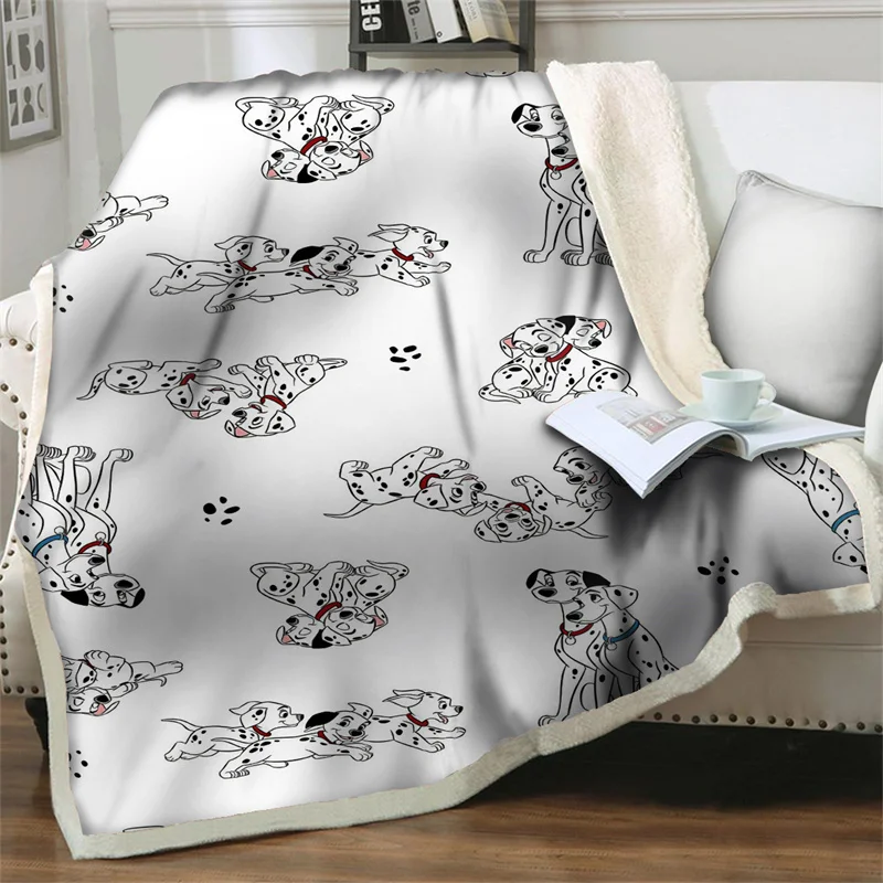 

Cartoon Animal Pet Dog Cute Pattern Plush Throw Blankets For Beds Sofa Home Decor Easy Wash Quilt Nap Cover Soft Warm Bedspreads