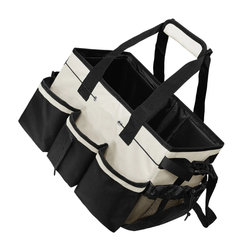 Heavy Duty Cleaning Equipment Carriers Toolbag with Reinforced Handles for Home 4