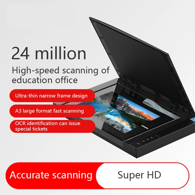 High Speed Flatbed Scanner Magerweishan Flat Bed Scanner A3 Flat Bed Scanner  CIS HD Scanner - AliExpress