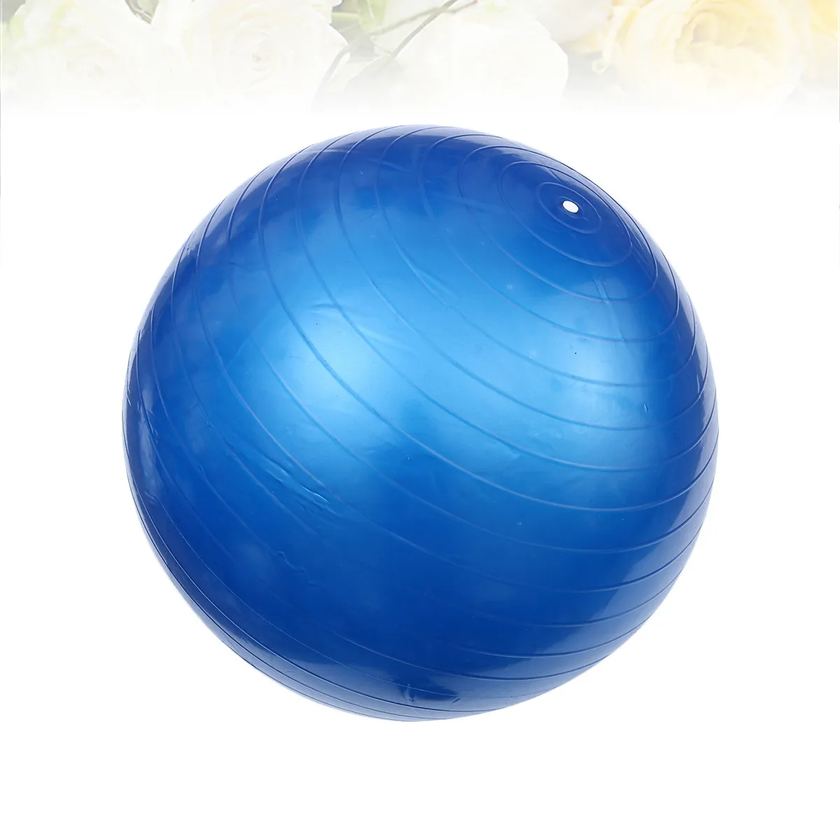 1Pcs 필라테스 운동 공 65cm 블루 두꺼운 PVC 안티 버스트 요가 코어 훈련을위한 보조 유연한 밸런스 공