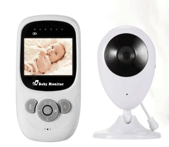 Video Baby Monitor 2.0'' LCD Babysitter 2 Way Talk Night Vision Temperature Security Nanny Cam 4 Lullabies Security-protection