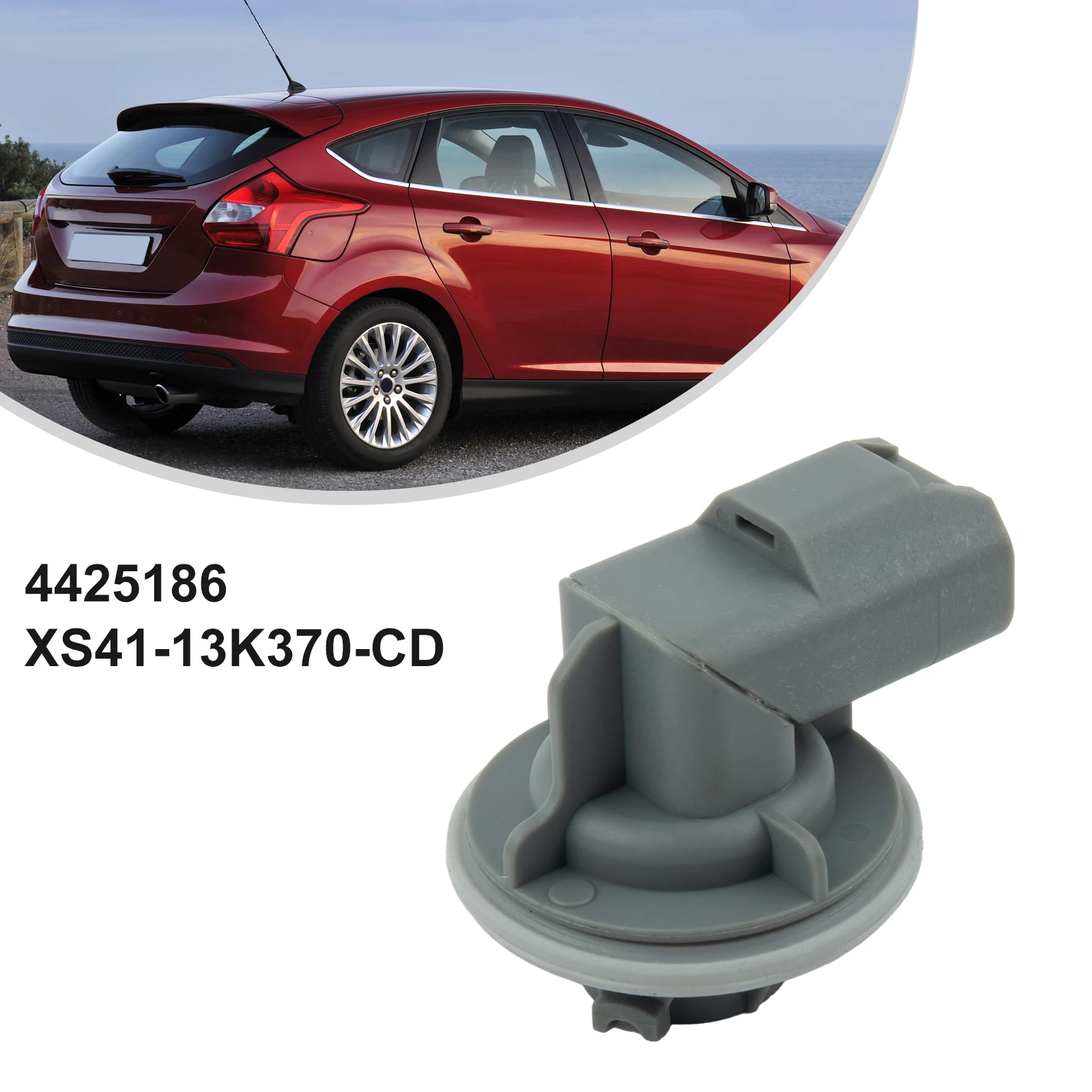 Stop Light Lamp Bulb Holder For Ford Focus1998-2008 4425186  XS41-13K370-CD Brake Light Base Accessories