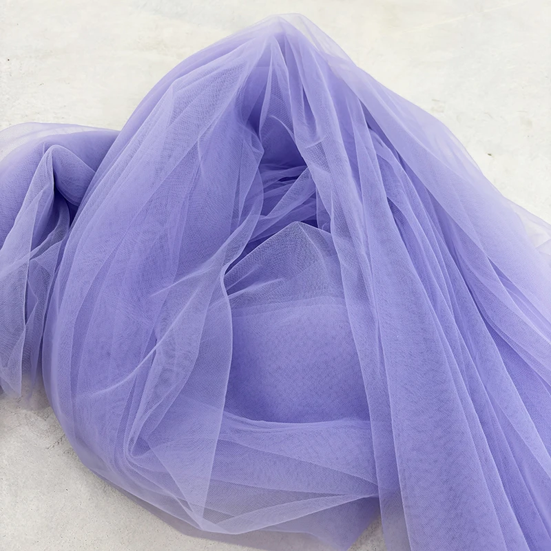 Soft Pink Blush Tulle Fabric