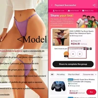 FINETOO 5 pièces/ensemble Sexy string culottes coton femmes sous-vêtements taille réglable fille femme culottes Bikini dame tongs Lingerie 2