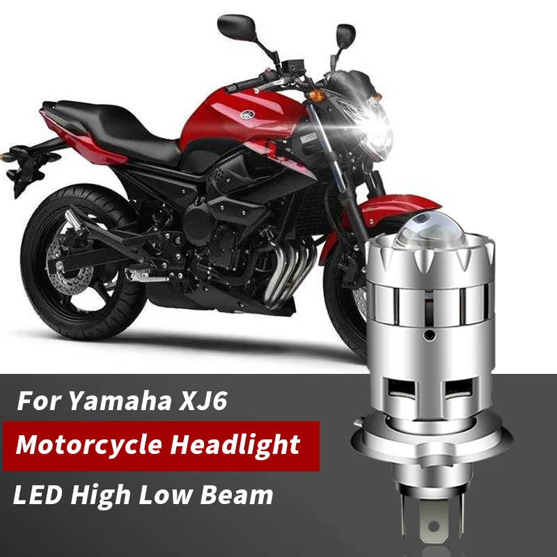 15W H4 Motorcycle Bulb LED Lamp Hi/Lo Beam Headlight Front Light For Honda  Kawasaki - AliExpress