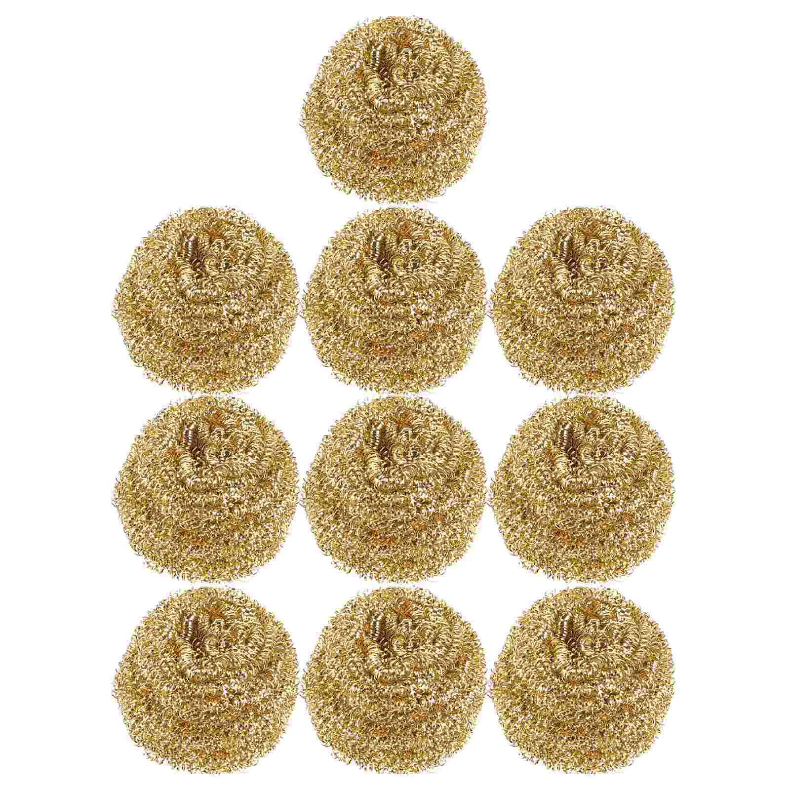 

10 Pcs Sponge Cleaner for Solder Irons Soldering Tip Cleaning Ball Detergent Wire Brass Nozzle