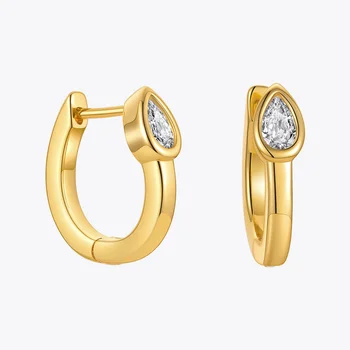 ENFASHION Waterdrop Zircon Stud Earring For Women Gold Color Earrings 2021 Fashion Jewelry Party Wholesale Pendientes E211243 1