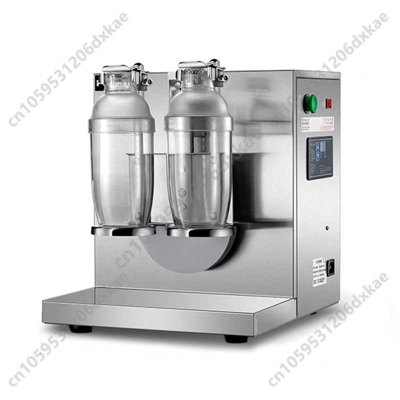 Commercial Boba shaker Bubble Tea Shaker Double-head Pearl Milk Tea Shaking  Machine Stainless Steel Milk Tea Shaker Cup Shaker