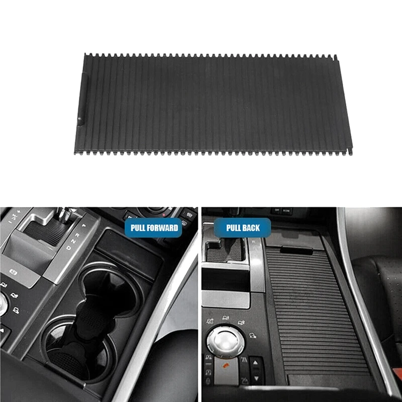 Cubierta Para Persianas Corredizas De Consola Central - Para Range Rover Sport 2005-2009 - Reemplazo OEM FHM500032 (Negro)