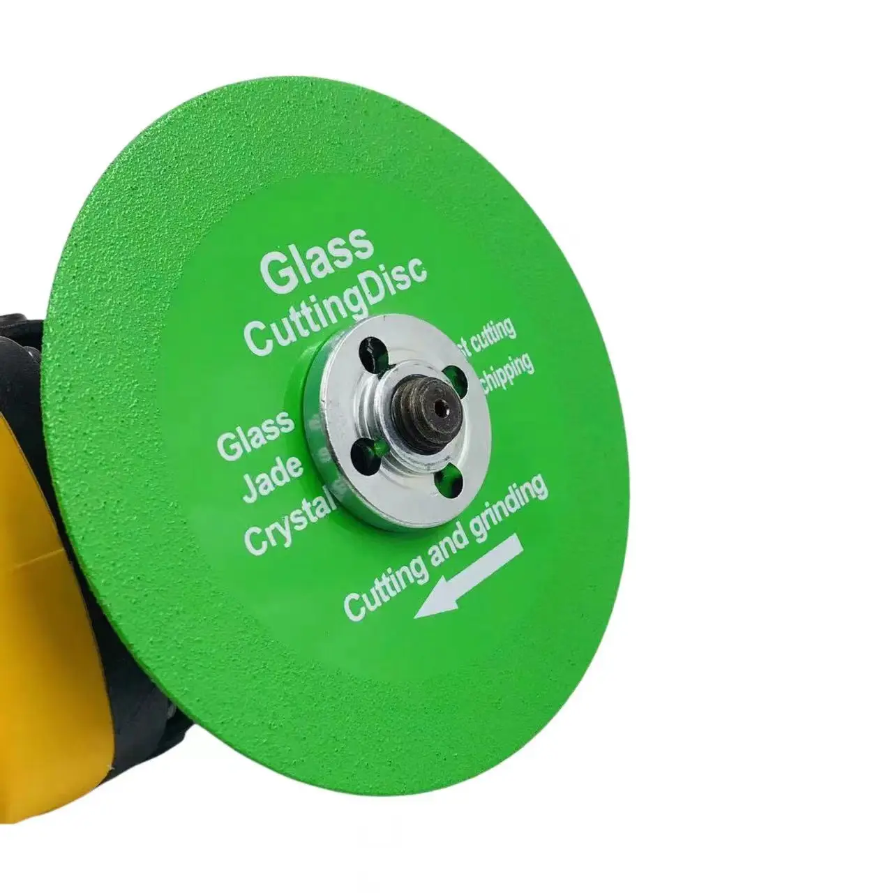 Enhanced Glass Cutting Disc 125mm Blade for Jade, Crystal, and Wine Bottle Chamfering