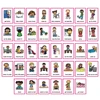 Kids Montessori English Words Learning Cards Educational Toys Scheduling Cognitive Games Gifts for Children Learning Toys 2