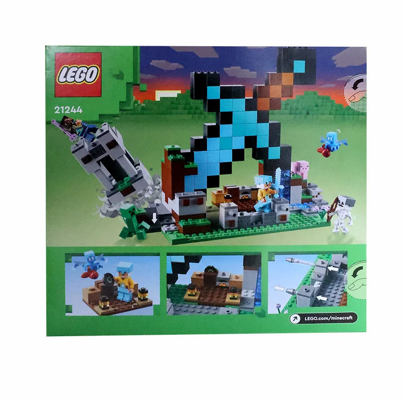 LEGO 21244 Minecraft The Sword Outpost - AliExpress