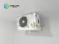 Conteneur frigorifique mobile isolé avec roues pour un transport facile dans les centres logistiques et de distribution 5