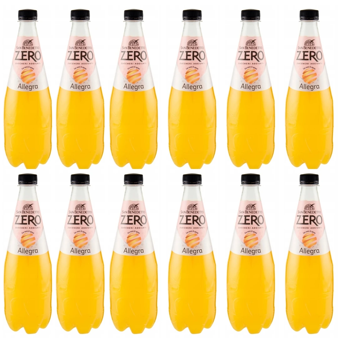 Lemoniada San Benedetto pomarańczowa Zero Allegra 12 x 750ml z Polski za $11.79 / ~44zł
