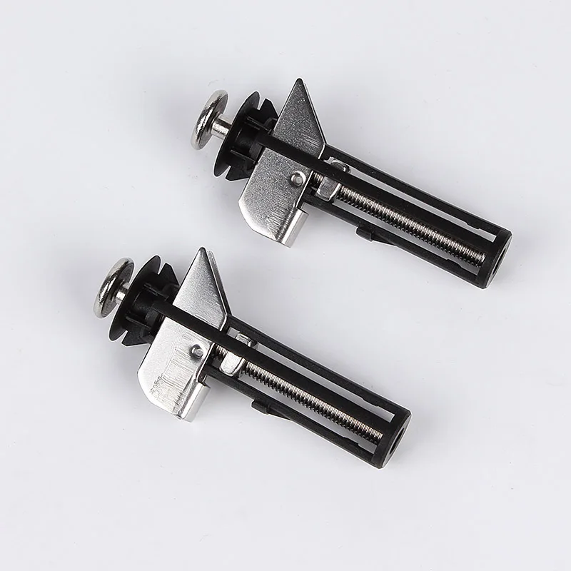 Toilet Seat Accessories Toilet Hinge Replacement Toilet Tank Fixing Kit Heavy Duty Toilet Seat Fastener Bolt kit Stainless Steel Water Tank Toilet Bolt Hinge Screw Retractable Cover Kits
