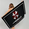 Horror Movie Umbrella Corporation Microfiber Blanket Quick Drying Oversized Printing Super Absorbent Pool Towel Blanket 2