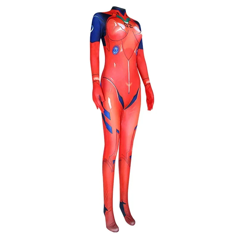 Anime Zentai Ayanami Rei Jumpsuits Cosplay Costume Unisex Zentai Catsuit Girls Halloween Bodysuit