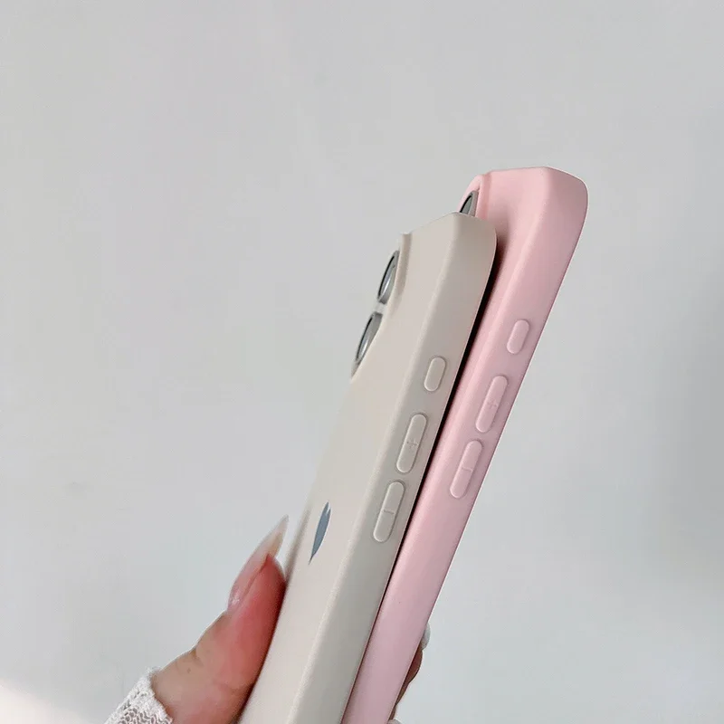 Vibrant Candy Color Silicone Soft Case - Ultra Thin Matte TPU Back Cover Shell