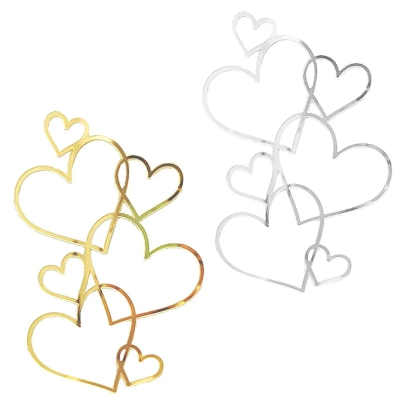

Anniversary Cake Decors Love Designs Cupcake Toppers Wedding Party Decorations
