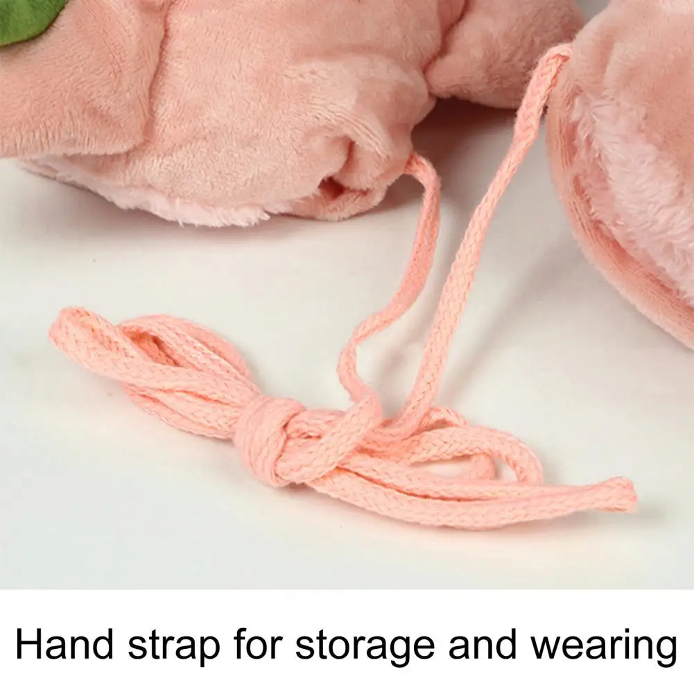 1 Pair Dinosaur Hand Gloves Cartoon Realistic Fabric Open Mobile Mouth Hand Puppet Toys for Kids