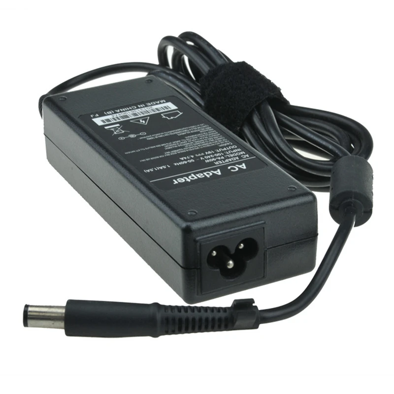 HP 노트북 전원 배터리 충전기용 컴퓨터 충전기, 노트북 전원 어댑터, 90W, 19V, 4.74A, 7.4x5.0mm